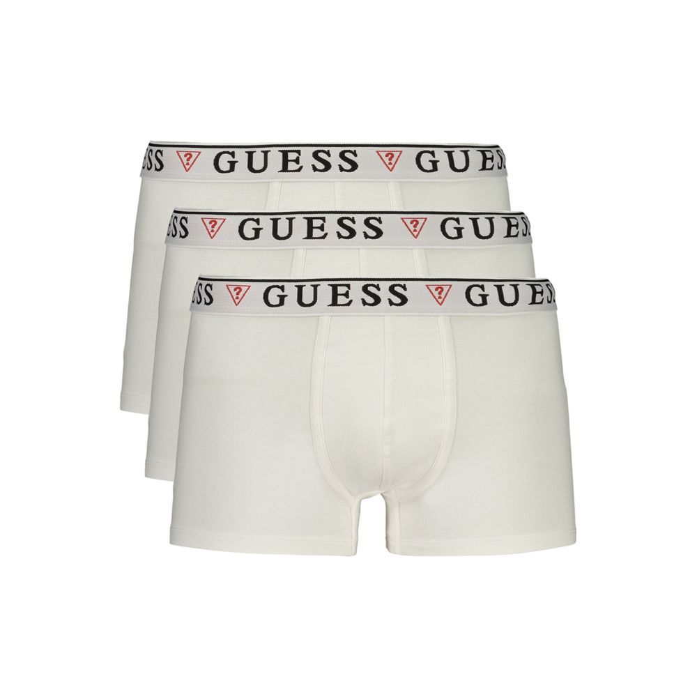 Guess Jeans White Cotton Boxers
