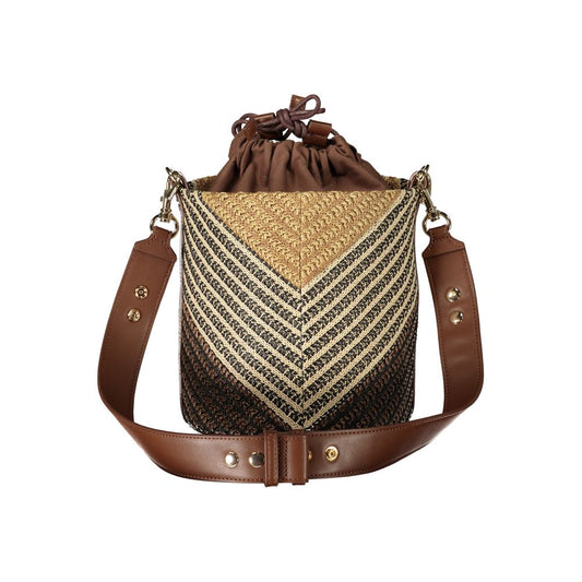 Twinset Brown Polyester Handbag