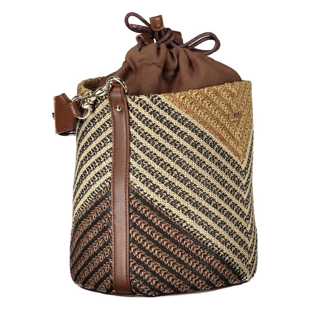Twinset Brown Polyester Handbag