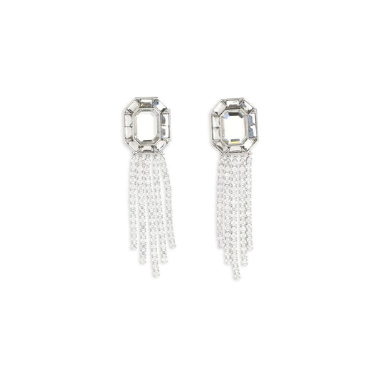 Self-Portrait Silver Brass Earrings