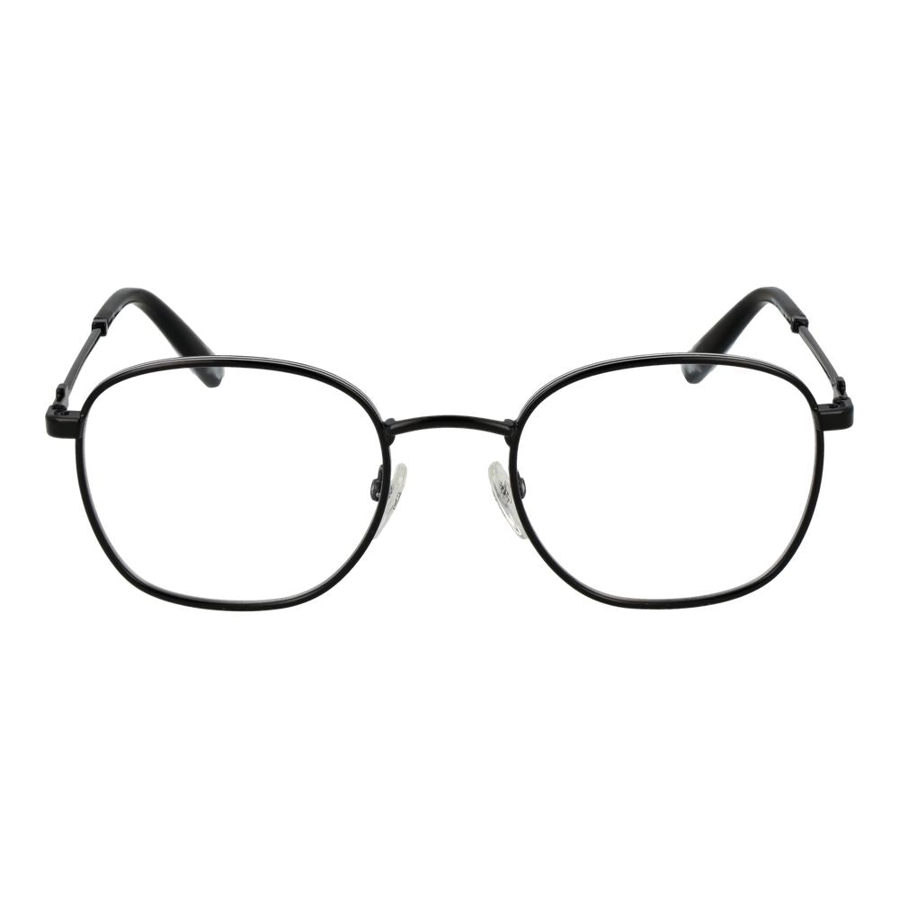 Fila Black Stainless Steel Glasses (Frames)