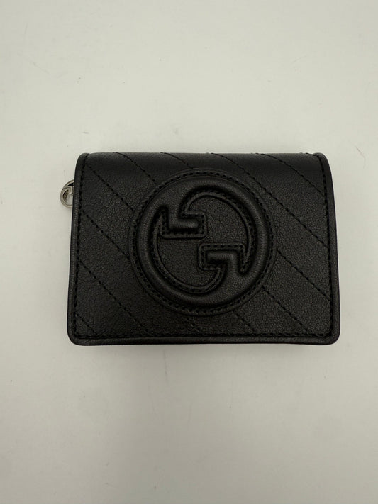 Gucci GUCCI GG BLONDIE Black Compact Wallet