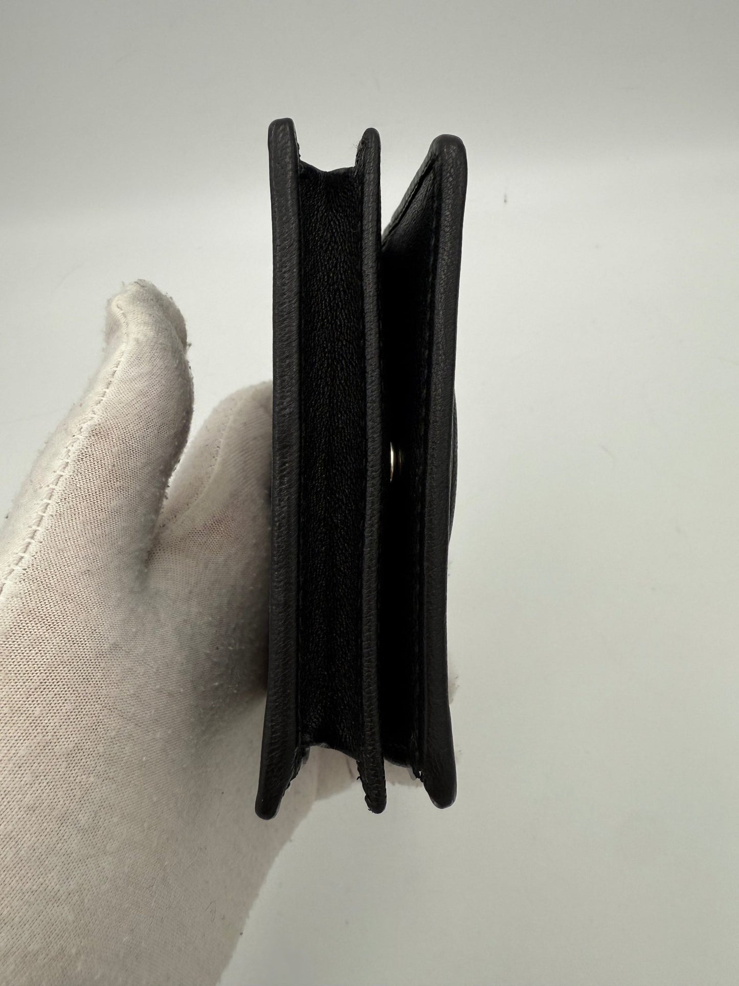 Gucci GUCCI GG BLONDIE Black Compact Wallet