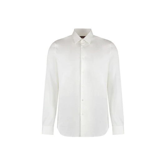 Gucci White Cotton Dress Shirt