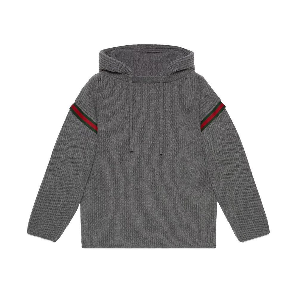 Gucci Gray Cashmere Sweatshirt