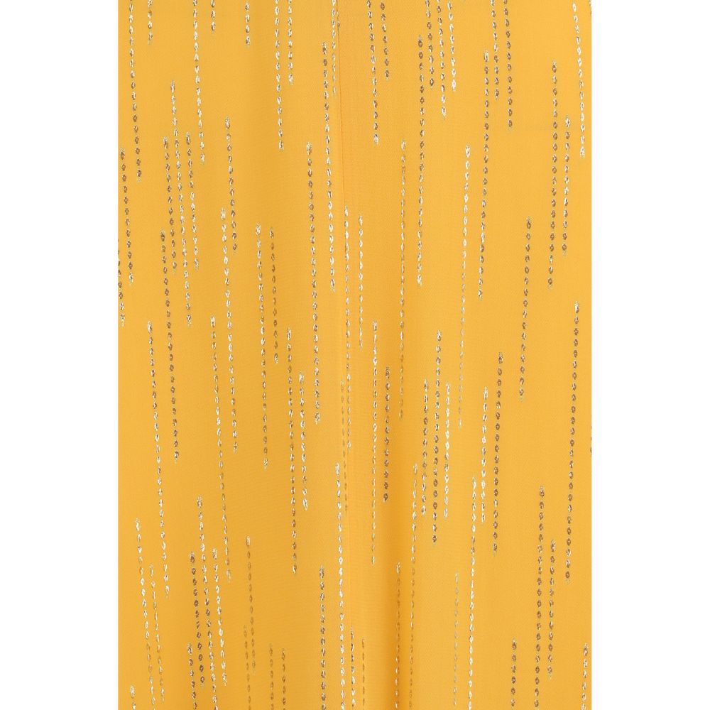 Forte_Forte Orange Viscose Casual Dress