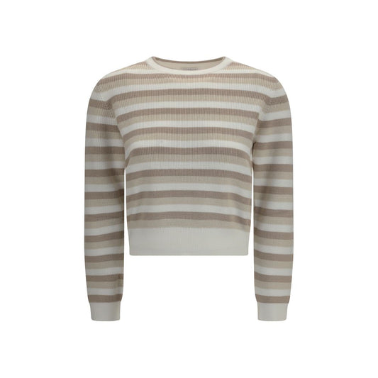 Brunello Cucinelli Multicolor Cotton Sweatshirt