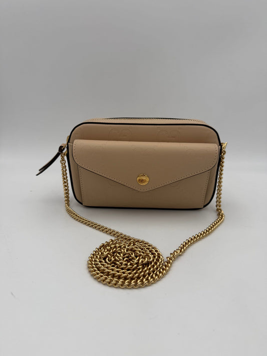 Gucci GUCCI GG Jumbo Beige with Front Pocket Shoulder Bag