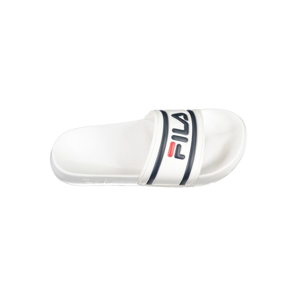 Fila White Polyurethane Men's Slipper