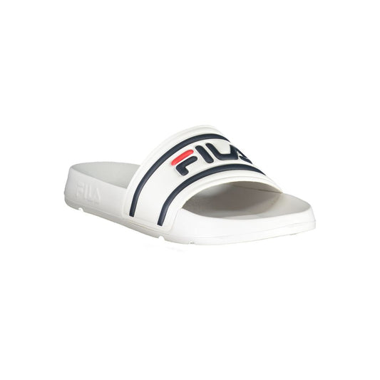 Fila White Polyurethane Men's Slipper