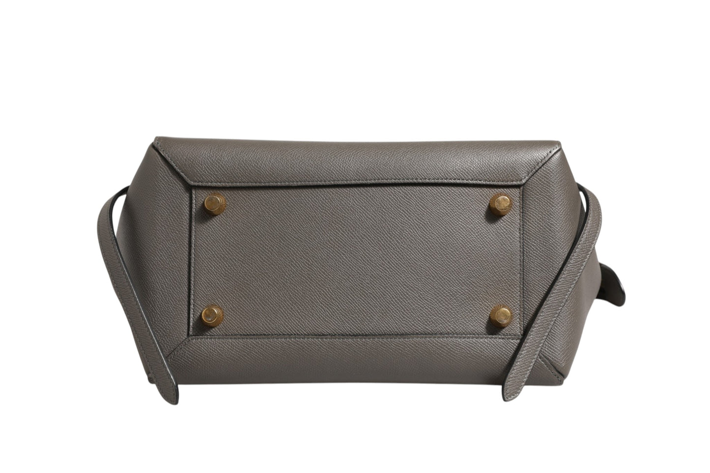 Celine Nano Belt Bag in Grained Calfskin Grey