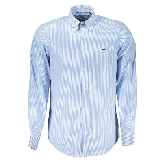 Harmont & Blaine Azzurro Cotton Men's Shirt