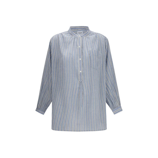 Isabel Marant Étoile Blue Cotton Blouse