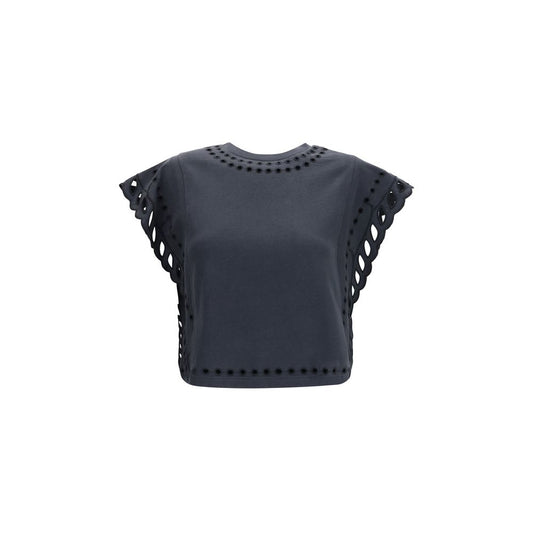 Isabel Marant Étoile Black Cotton T-Shirt