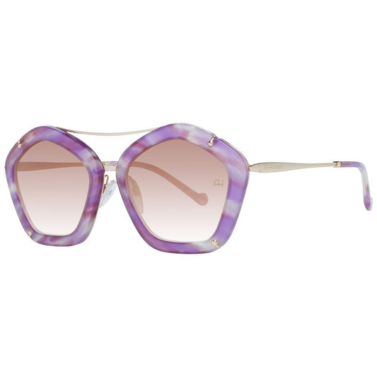 Ana Hickmann Purple Metal Sunglasses