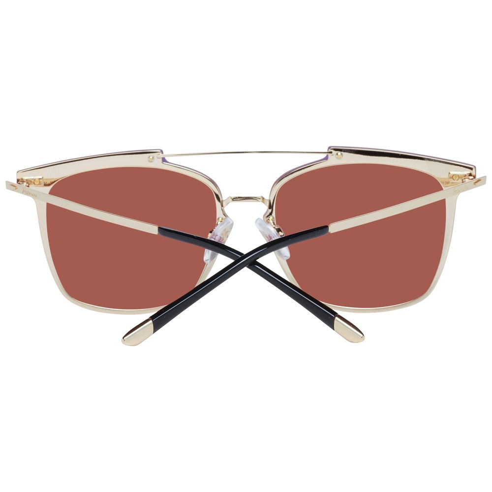 Ana Hickmann Gold Metal Sunglasses