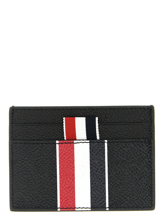 Thom Browne Black Calfskin Cardholder