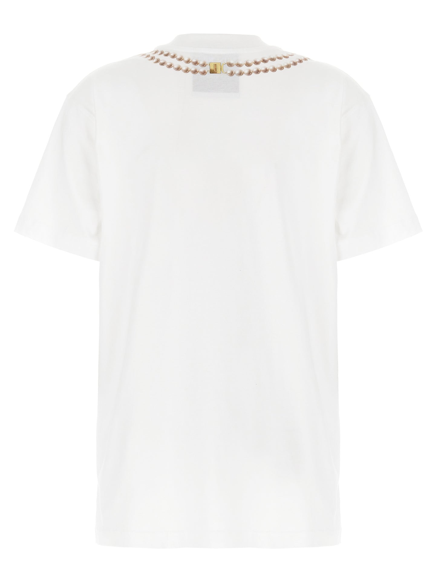 Moschino White Cotton T-Shirt