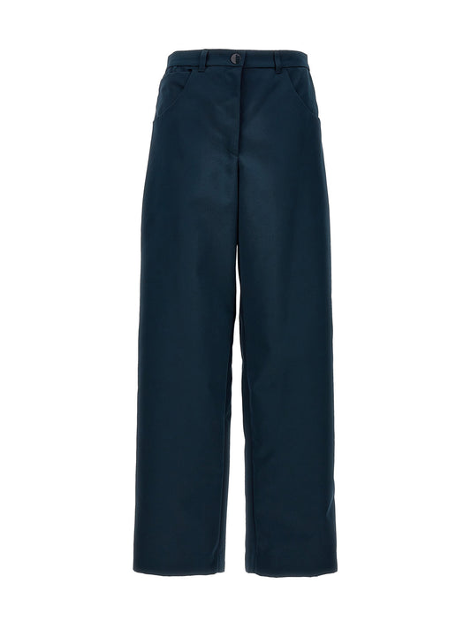 Etro Blue Polyester Cargo Pants