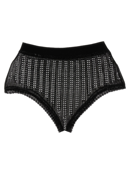 Paco Rabanne Black Polyamide Briefs