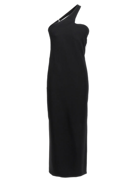 Sportmax Black Viscose Long Skirt