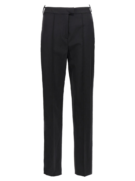 Nensi Dojaka Black Virgin Wool Pants