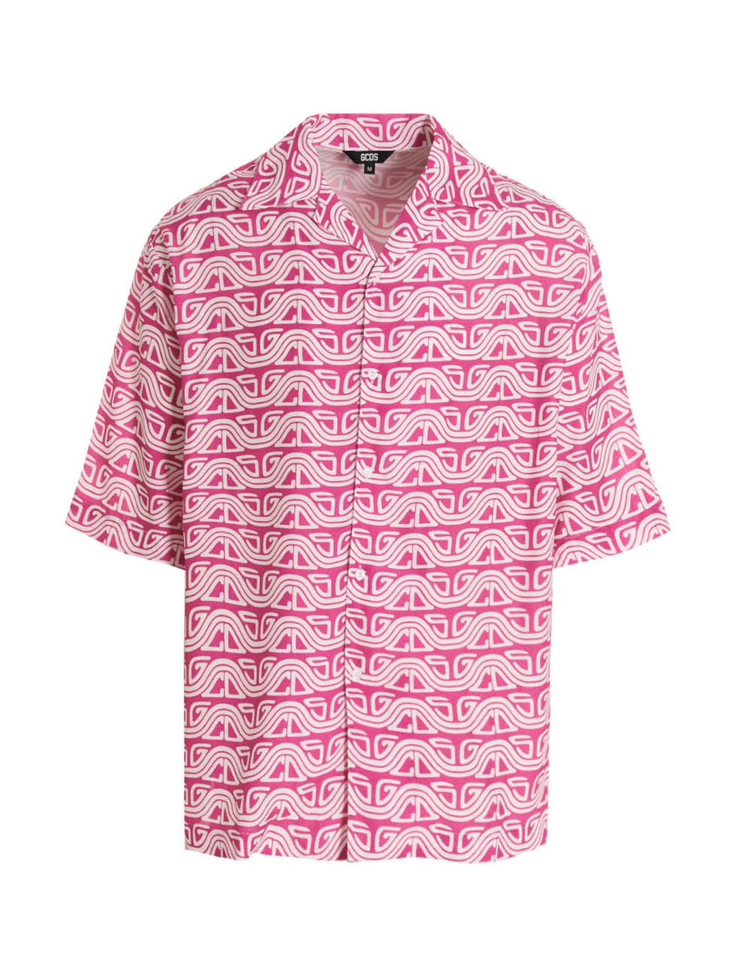 GCDS Fuchsia Viscose Blouse