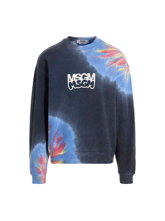 MSGM Multicolor Cotton Sweatshirt