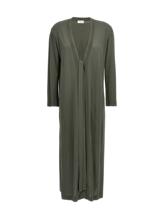 P.A.R.O.S.H. Bicolor Viscose Cardigan