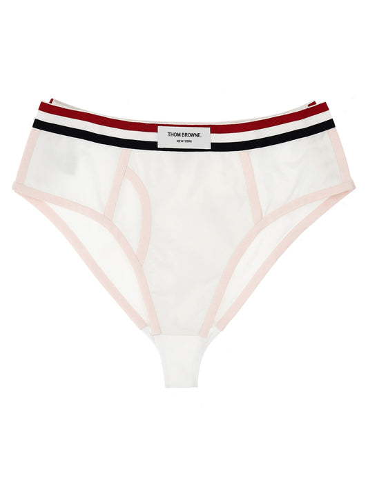 Thom Browne White Cotton Briefs