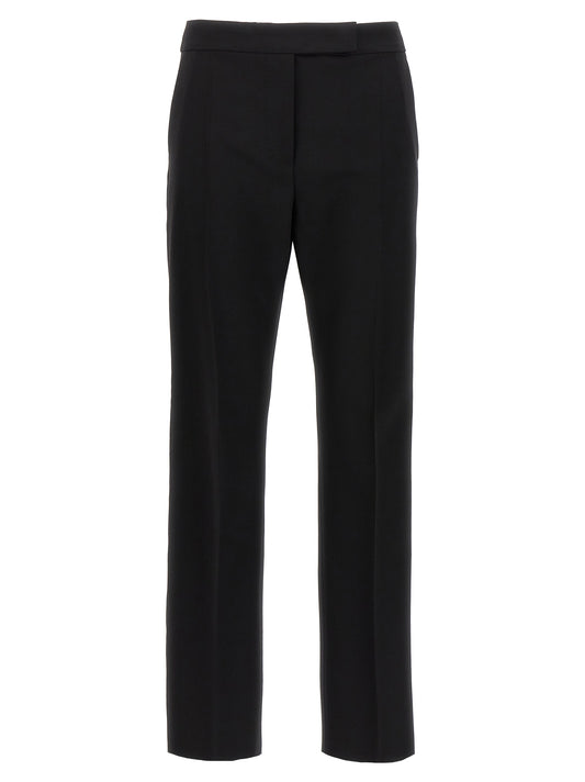 Max Mara Black Virgin Wool Dress Pants