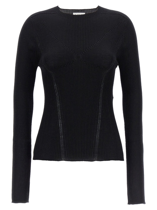 Lanvin Black Cashmere Cardigan