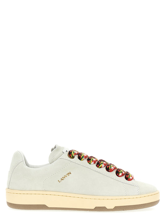 Lanvin White Calfskin Sneakers