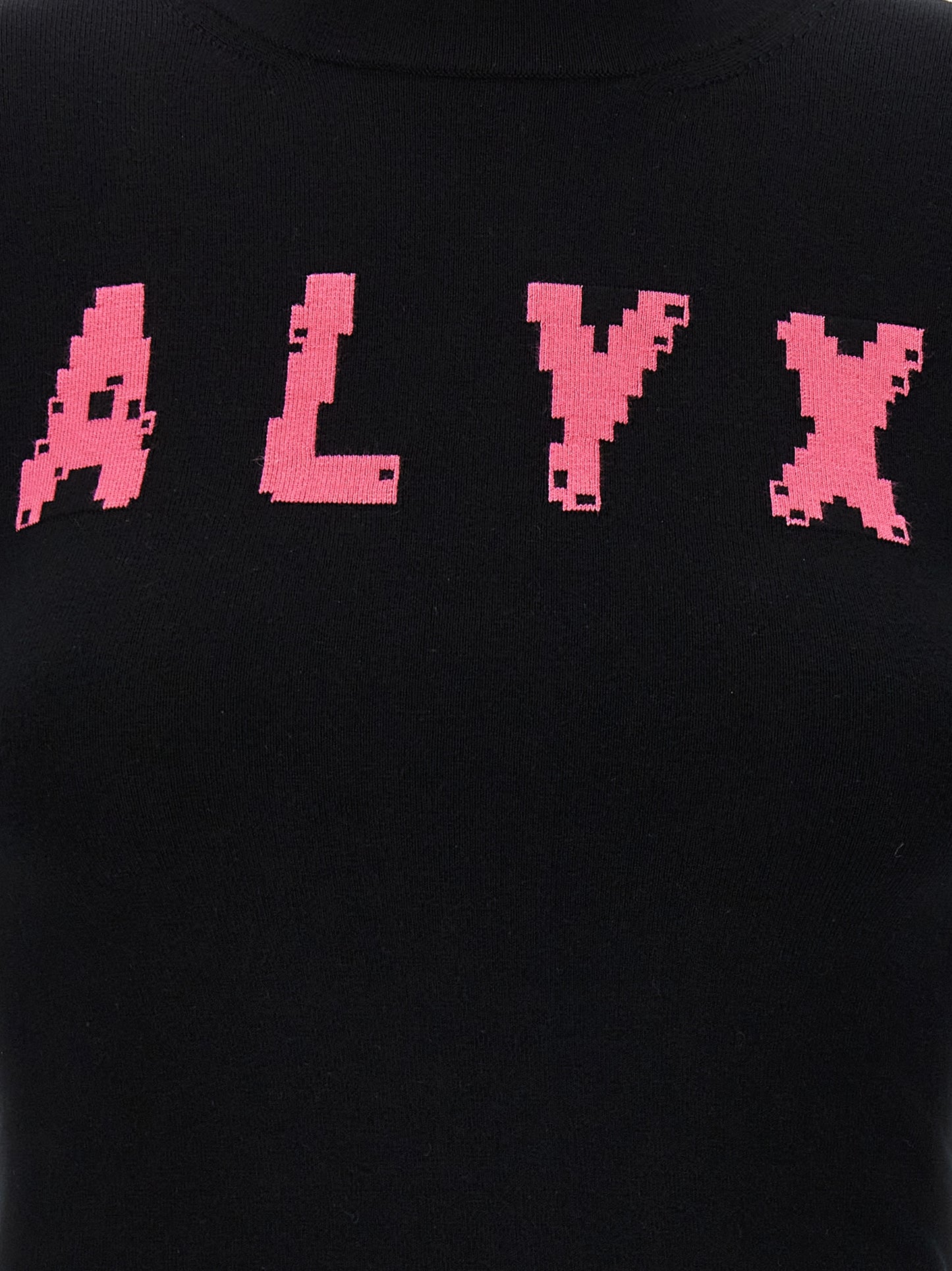Alyx Black Viscose Cardigan