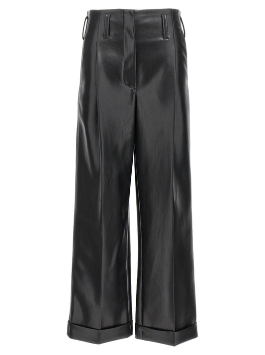 Philosophy Black Polyester Casual Pants