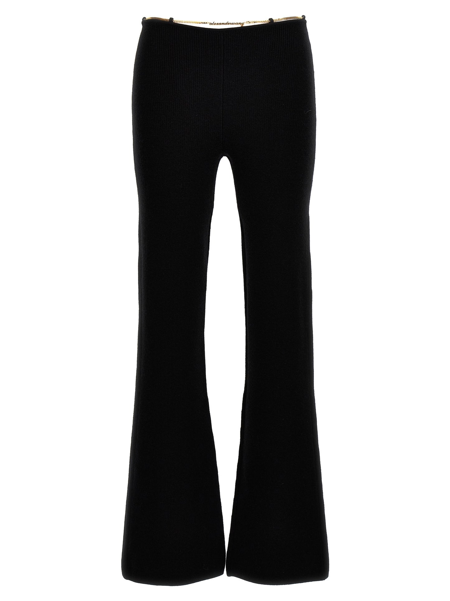 Alexander Wang Black Wool Casual Pants