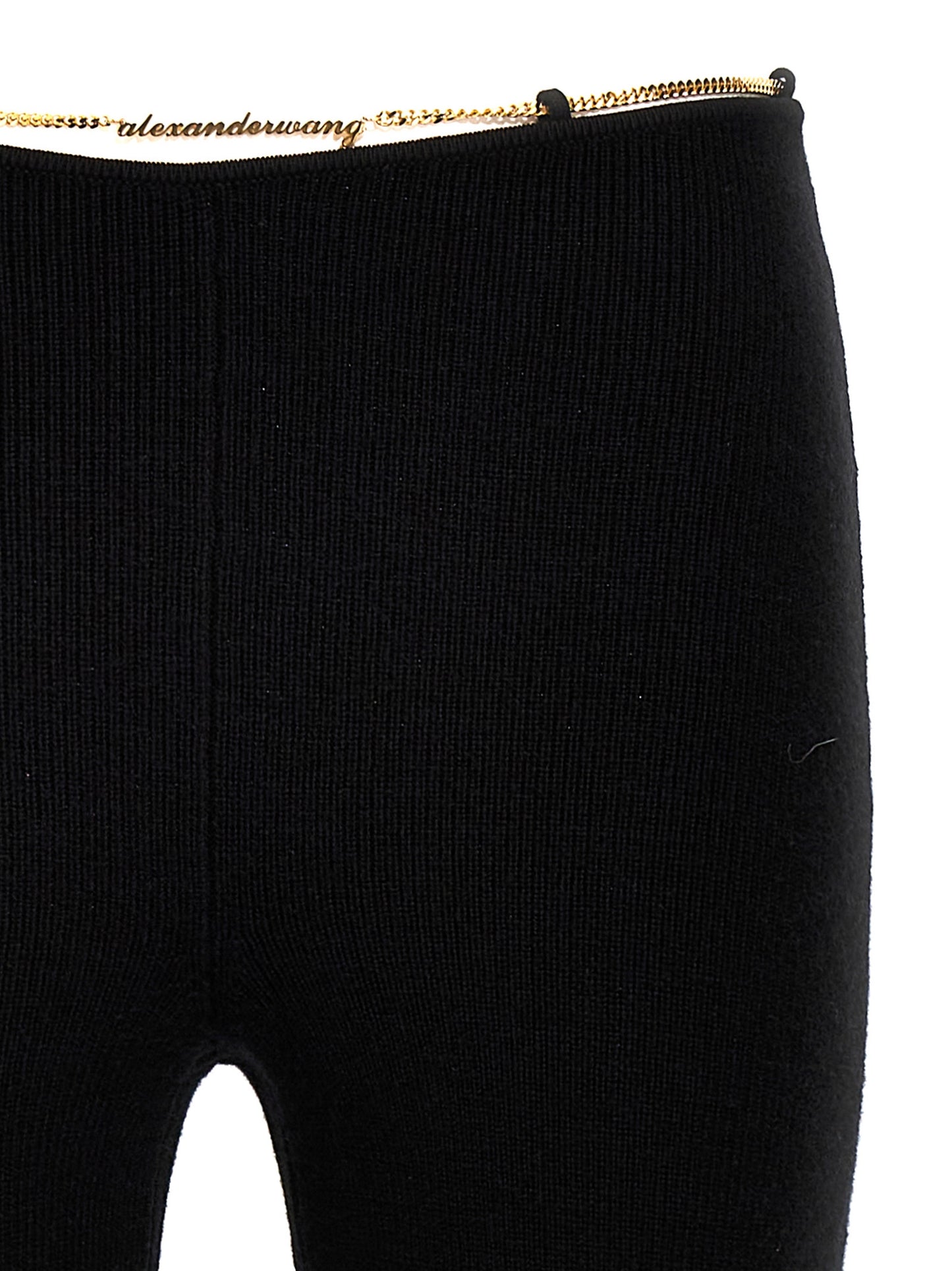Alexander Wang Black Wool Casual Pants