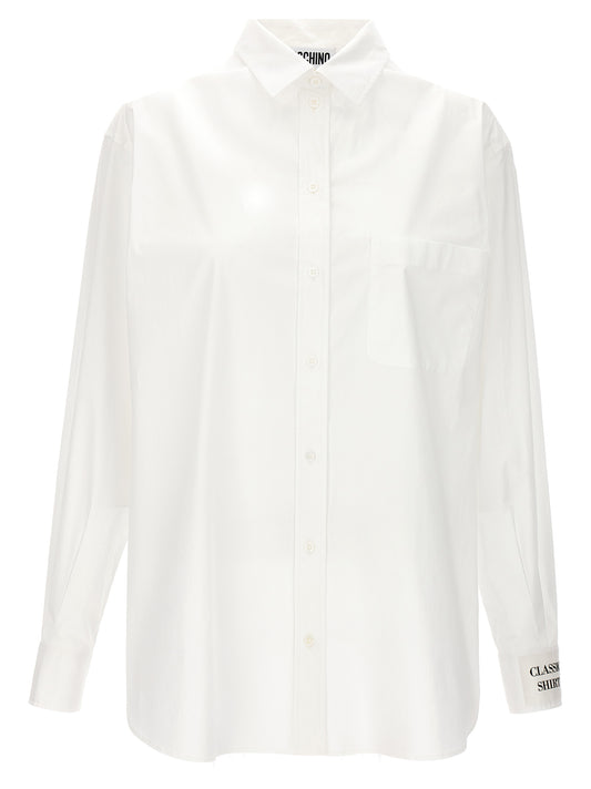 Moschino White Cotton Blouse