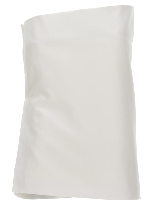 Sportmax White Cotton Blouse
