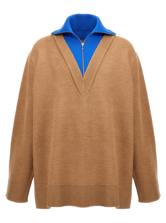 Jil Sander Multicolor Wool Cardigan