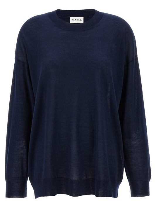 P.A.R.O.S.H. Blue Wool Cardigan