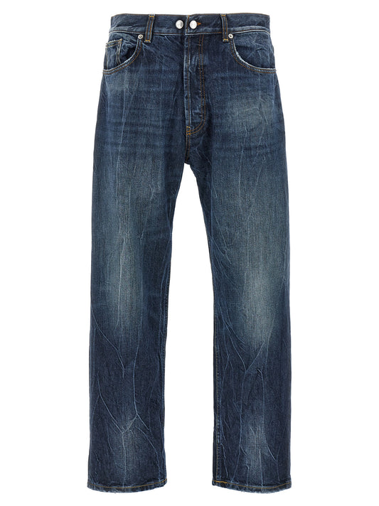 Department 5 Blue Cotton Jeans Denim