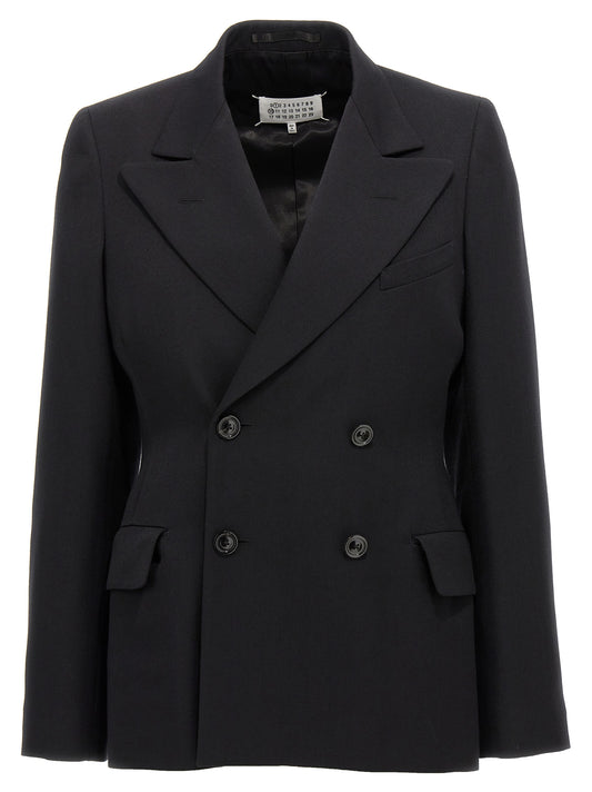 Maison Margiela Black Wool Blazer
