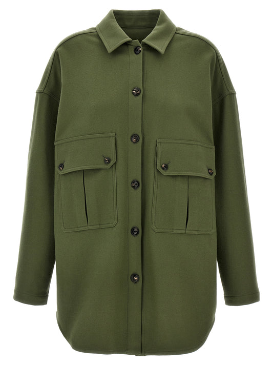 Fortela Bicolor Virgin Wool Blouse