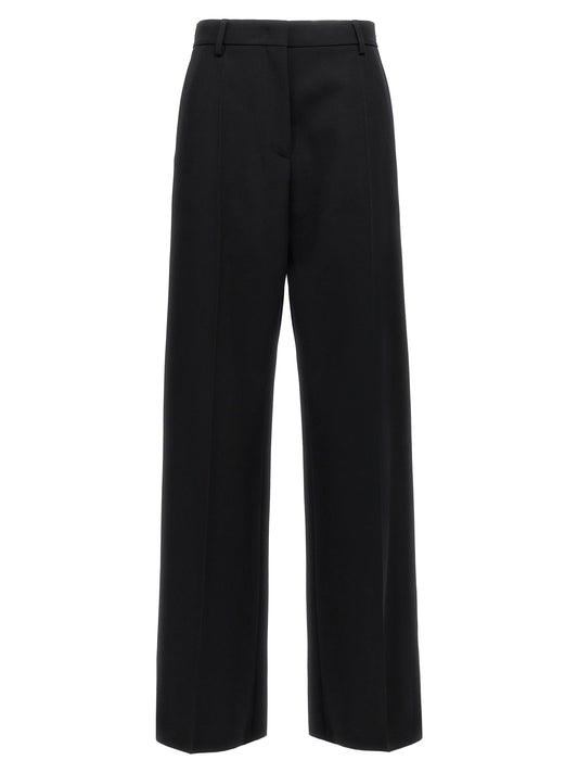 Valentino Garavani Black Virgin Wool Dress Pants