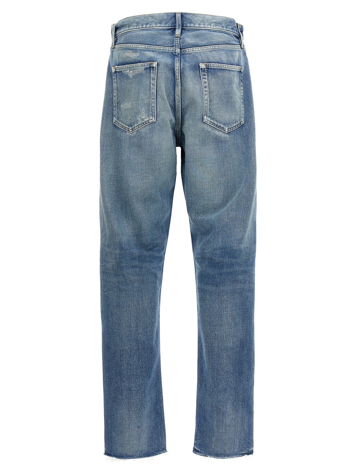 Fear Of God Blue Cotton Straight-Leg Jeans