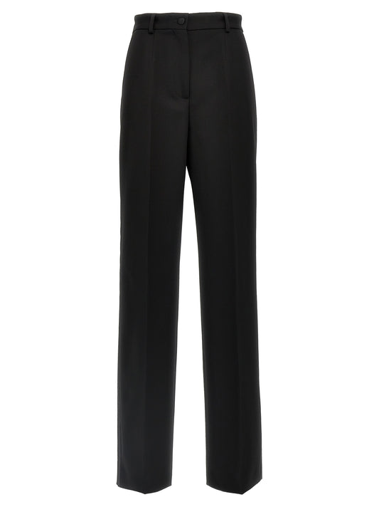 Dolce & Gabbana Black Virgin Wool Tuxedo