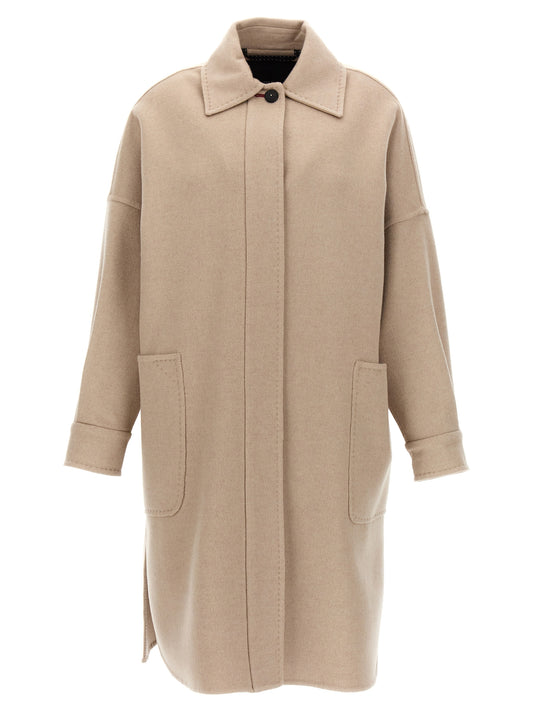 Max Mara Beige Cashmere Coat