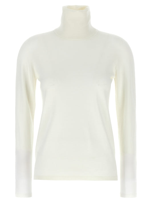 Max Mara White Virgin Wool Cardigan