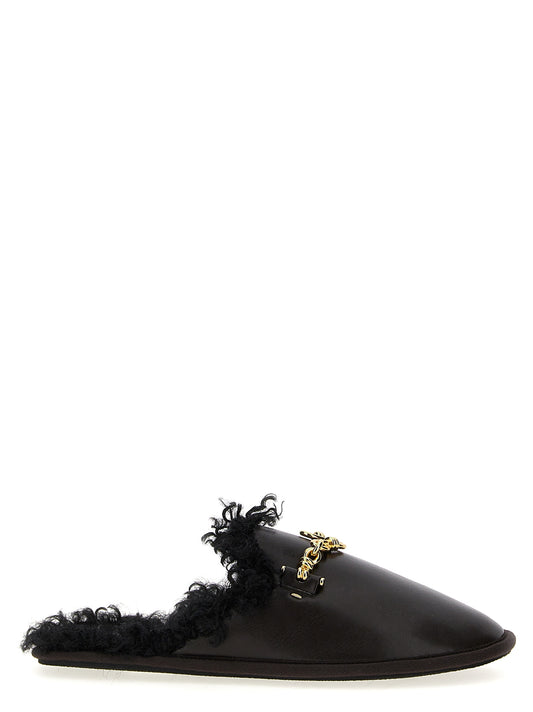 Stella McCartney Brown Polyethylene Mules